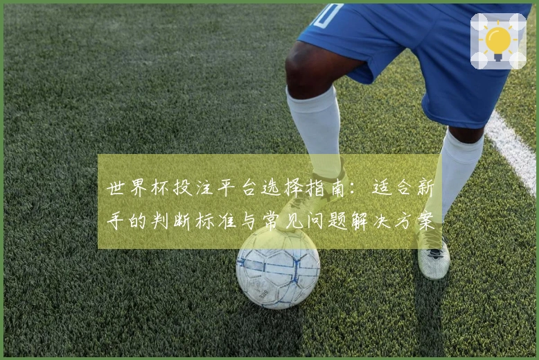 世界杯投注平台选择指南:适合新手的判断标准与常见问题解决方案